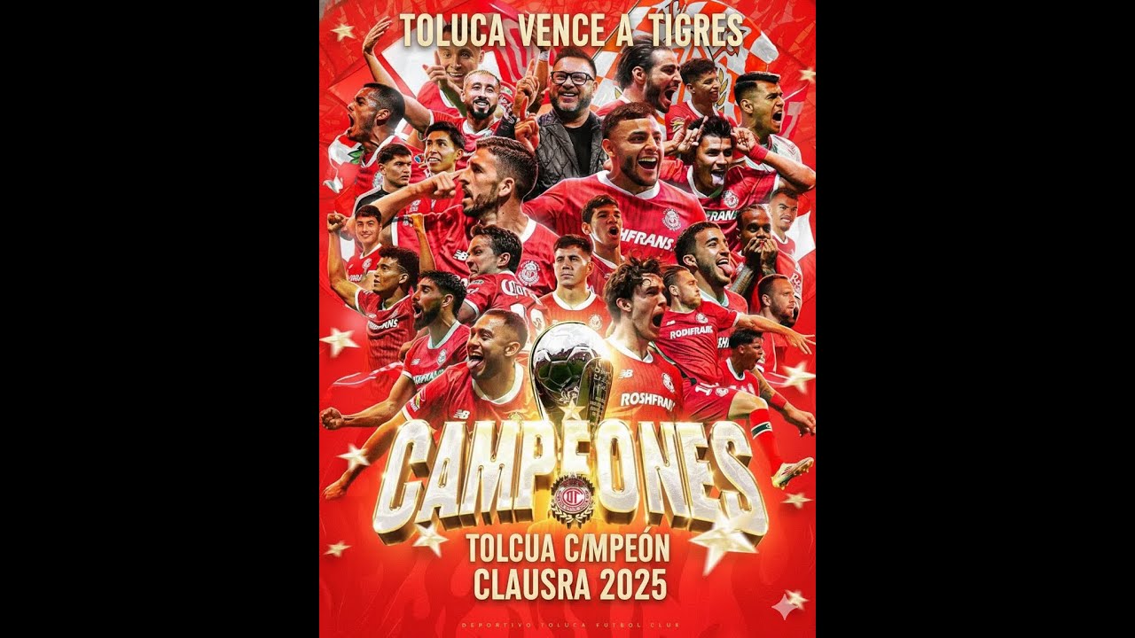 TOLUCA VS TIGRES RESUMEN COMPLETO CLAUSURA 2025/ FINAL DE VUELTA 2025