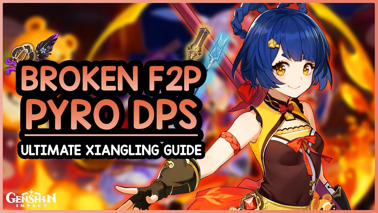 БЕЗУМНЫЙ УРОН F2P — Сборка/Руководство по игре Xiangling • Артефакты, оружие, команды, демонстрац...
