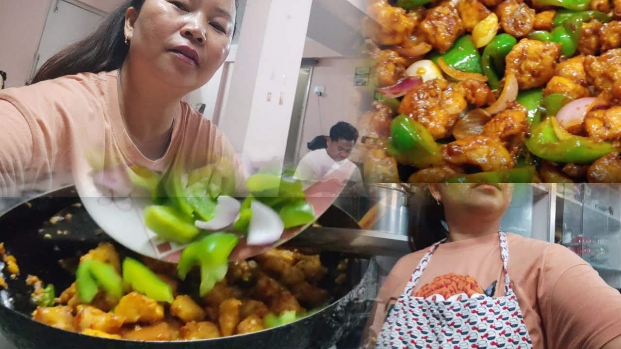 Finally! Cooking Homemade Chilli Chicken with Chef Khatwang Konyak 😋🔥