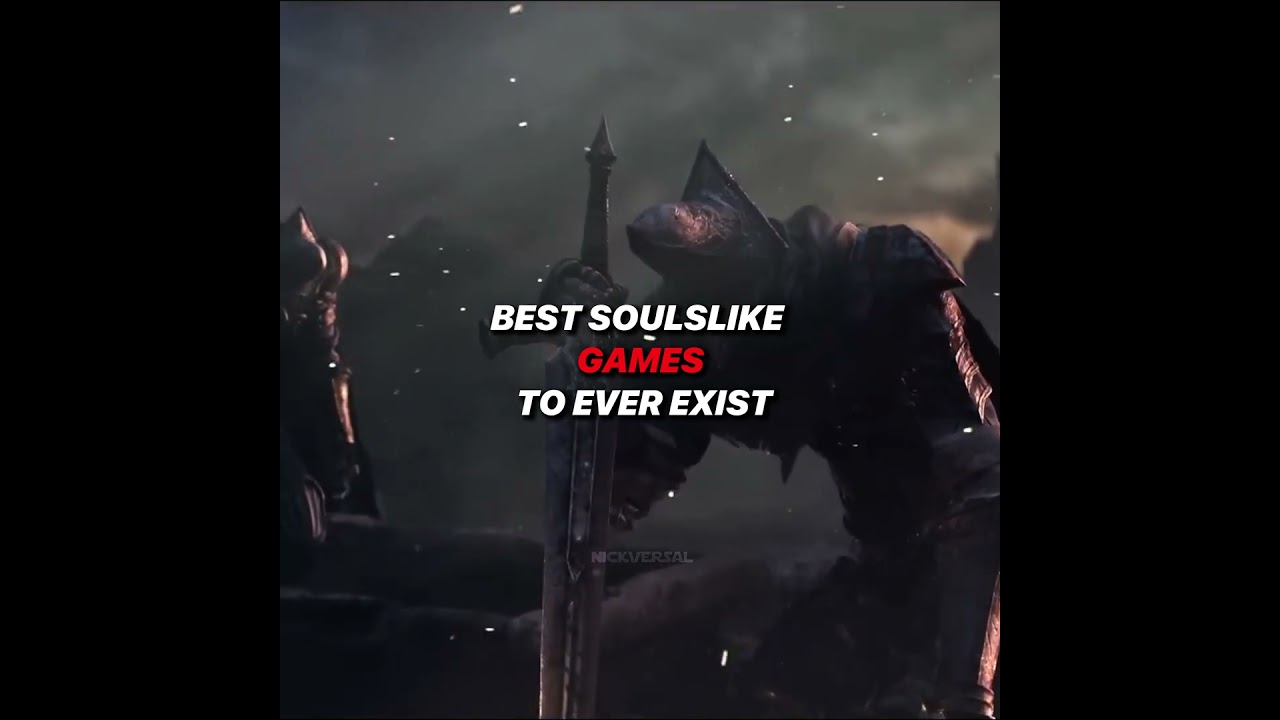 BEST SOULSLIKE GAMES TO EVER EXIST #gaming #games #ps5 #ps4 #ps #videogames #shorts