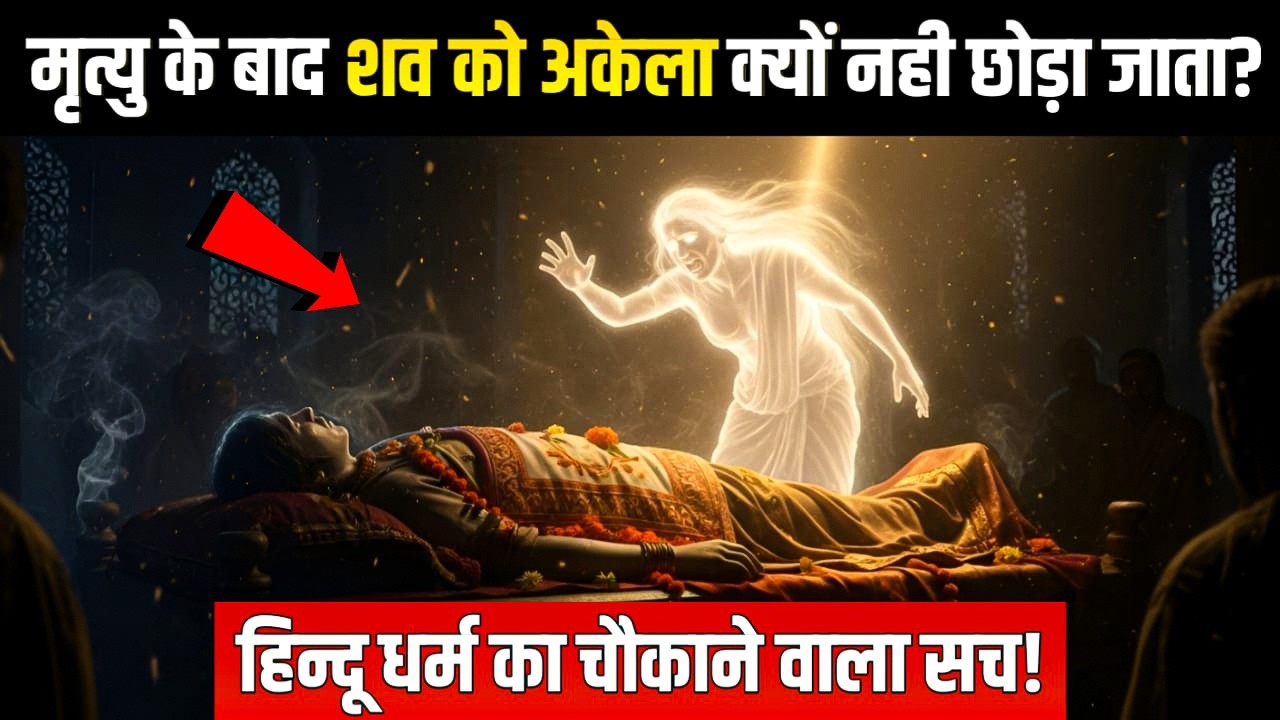 मृत्यु के बाद शव को अकेला क्यों नहीं छोड़ा जाता? असली कारण जानकर हैरान रह जाएंगे | Garuda Purana