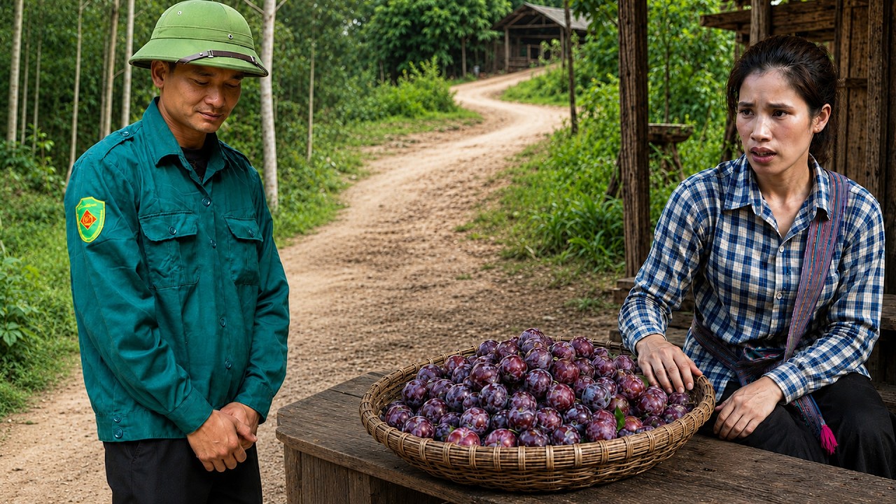 Harvesting Plums to Sell... But WHY is Thu Wearing THAT? | Tu Phan Daily