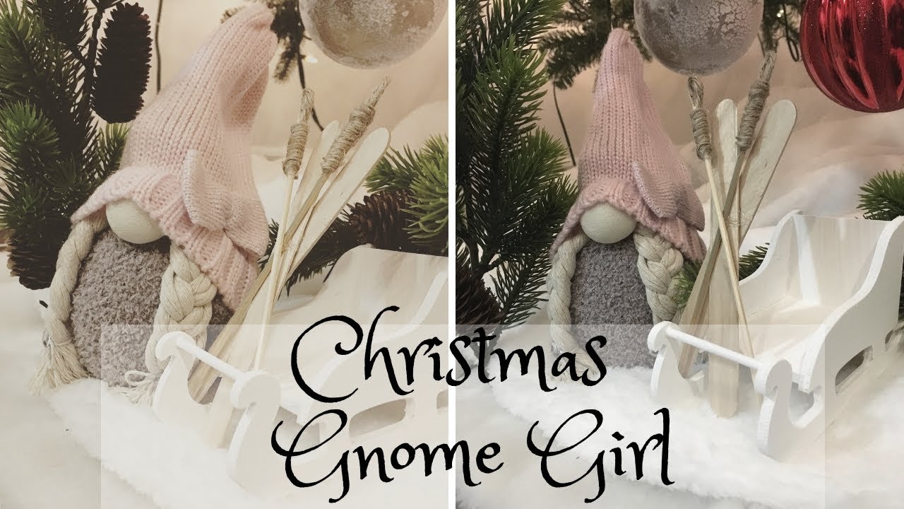 GNOME GIRL DIY/ Niña Gnomo