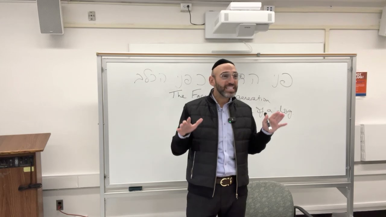 The breakdown of societal values BEFORE Mashiach arrives.