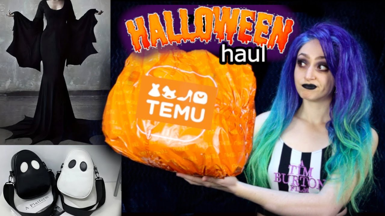 $180 HALLOWEEN TEMU HAUL & GIVEAWAY 🎃 👻