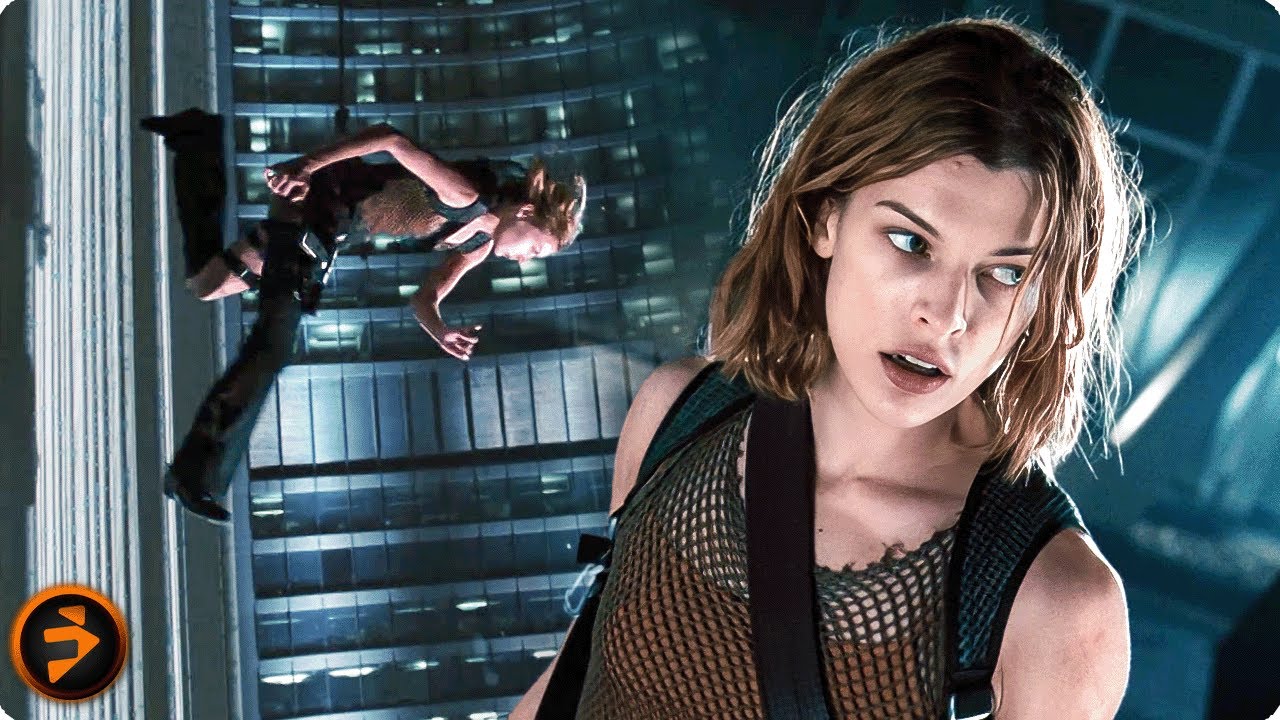 Alice vs. Umbrella Soldiers: Intense Fight Scene | RESIDENT EVIL: APOCALYPSE | Milla Jovovich