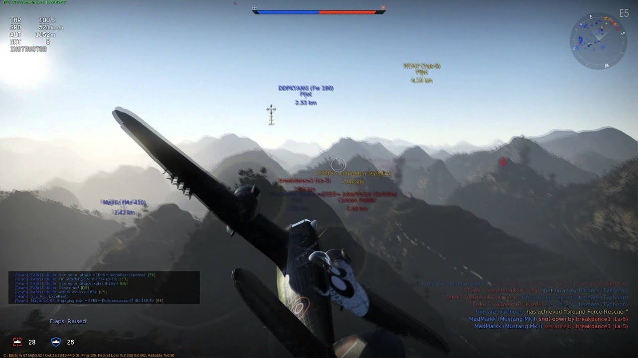 WarThunder Gameplay [GT 750M]