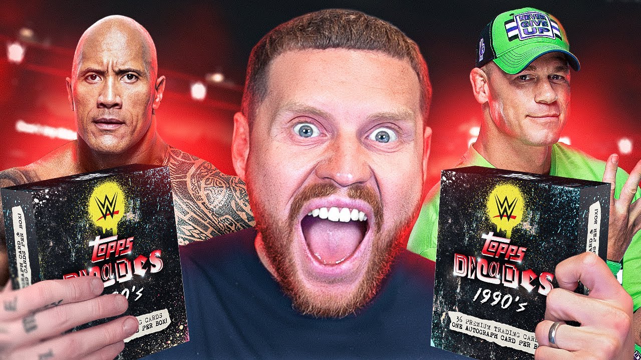 I Opened WWE Cards Looking for My Childhood Heroes&hellip;