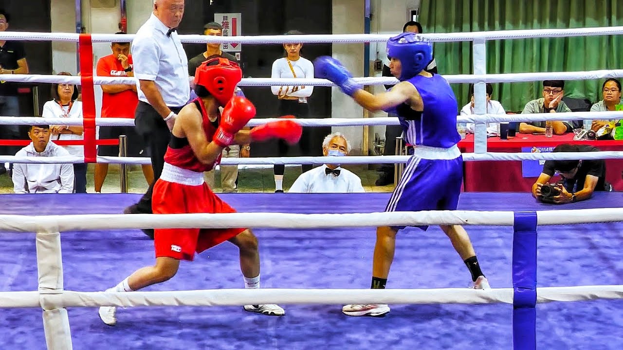 林柔萱 vs 賓夢婕 51kg(女子) 準決賽【114 年全運會拳擊】10/21 Boxing Fight