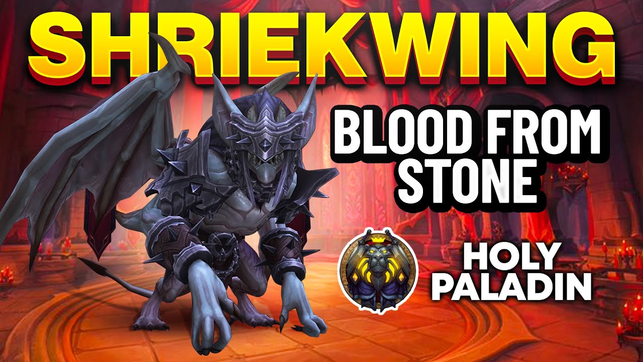 Mythic Shriekwing Guide | Holy Paladin POV | Castle Nathria