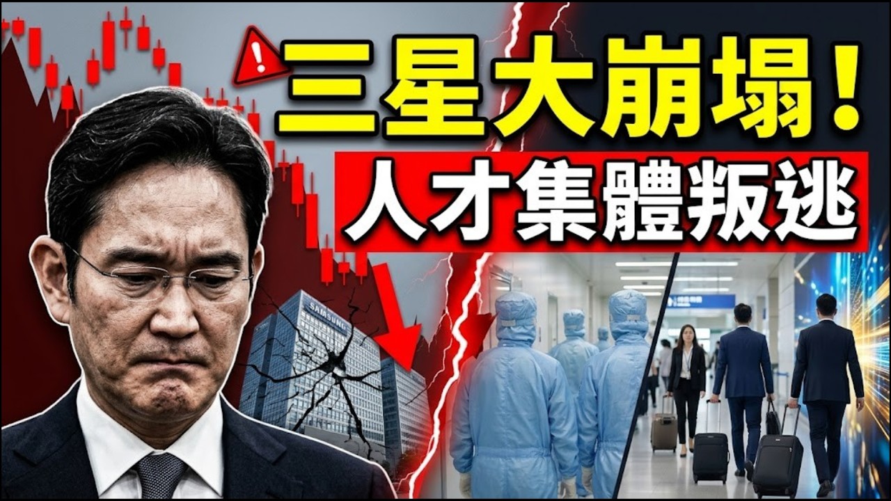 三星徹底輸給台積電？2奈米夢碎、人才集體叛逃，韓國經濟支柱正在崩塌！