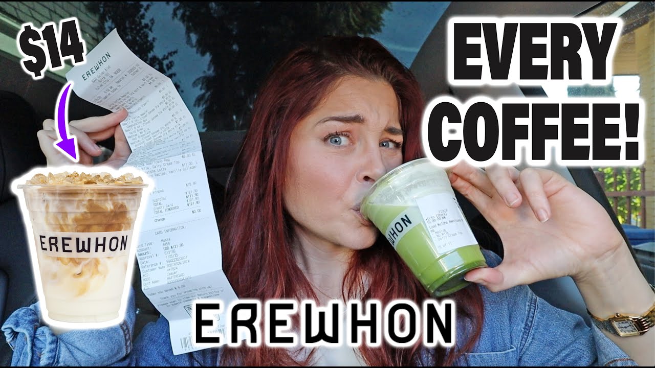 We Need to Talk About Erewhon Coffee! A $14 Latte?