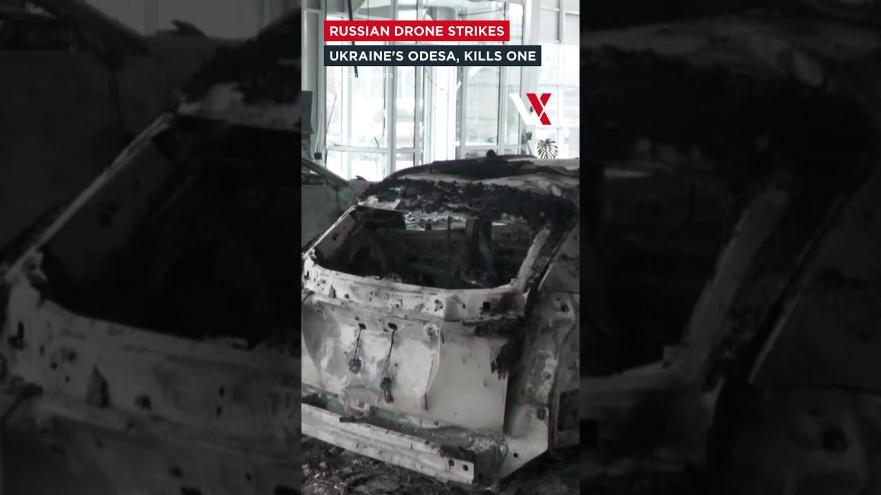 Russian Drone Strike Kills One In Ukraine  | Wrecks Havoc In Odesa | VERTEX