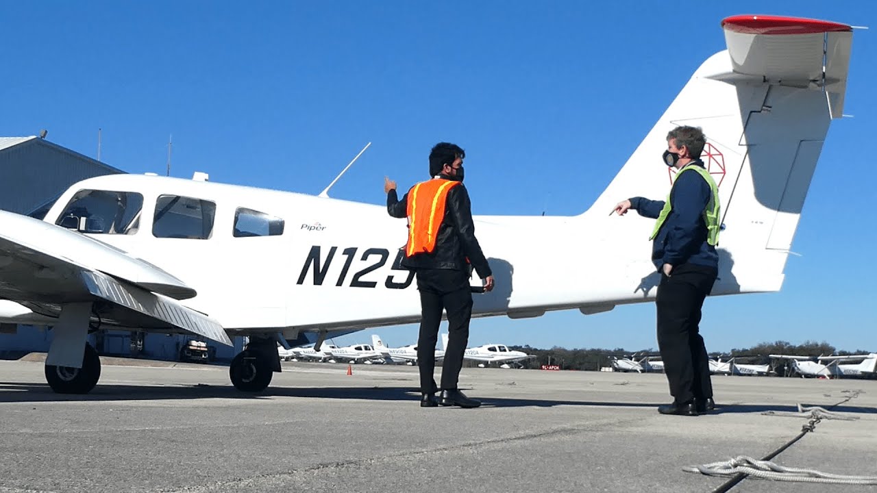 Simulated Engine Failure & Full Feather Shutdown in Flight | PA44 - Piper Seminole Multi Engine
