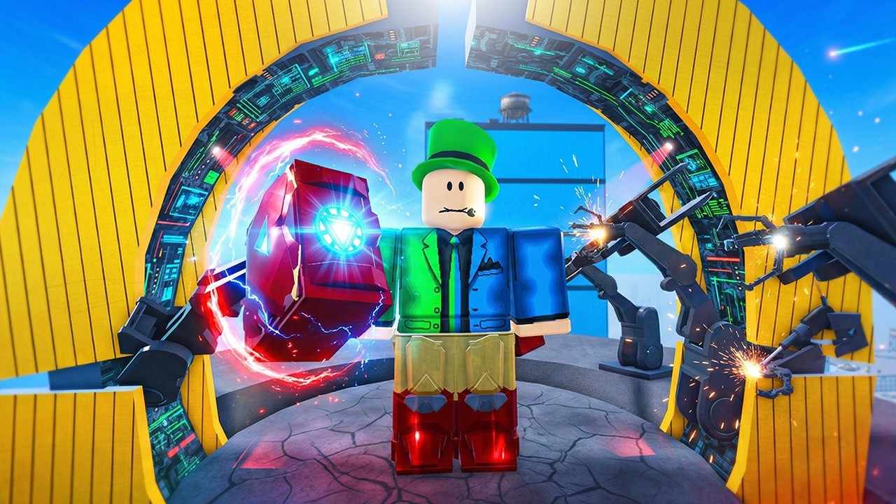 Первая эстакада Железного человека в Roblox