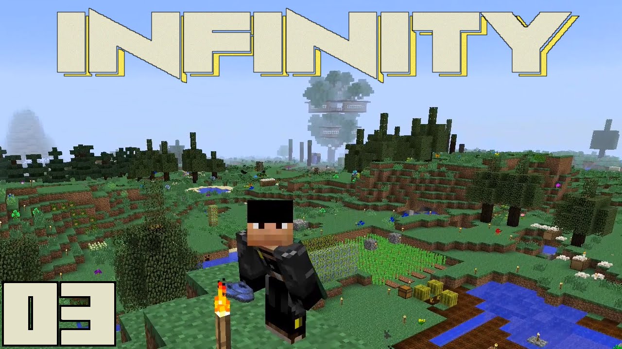 Minecraft Mods FTB Infinity - SPAWN BASE [E03] (HermitCraft Modded Server)