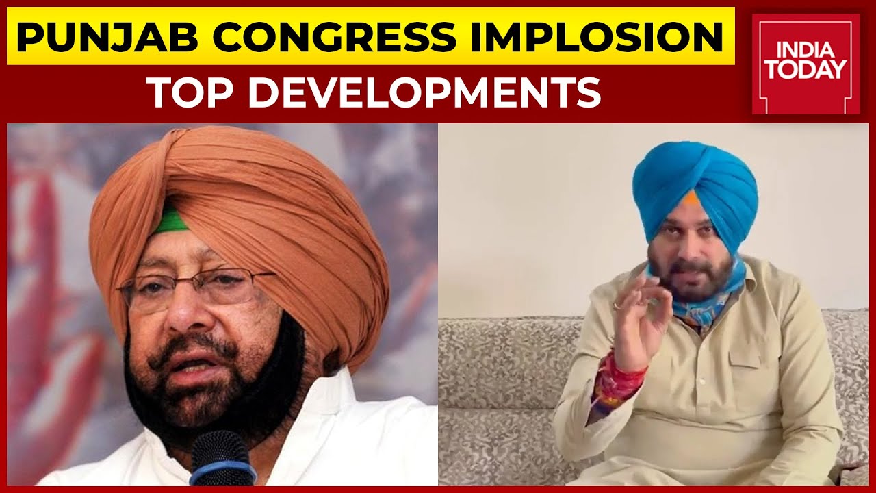 Punjab Crisis Escalates As Sidhu Resigns As State Congress Chief, All Eyes On Amarinder's Next Move