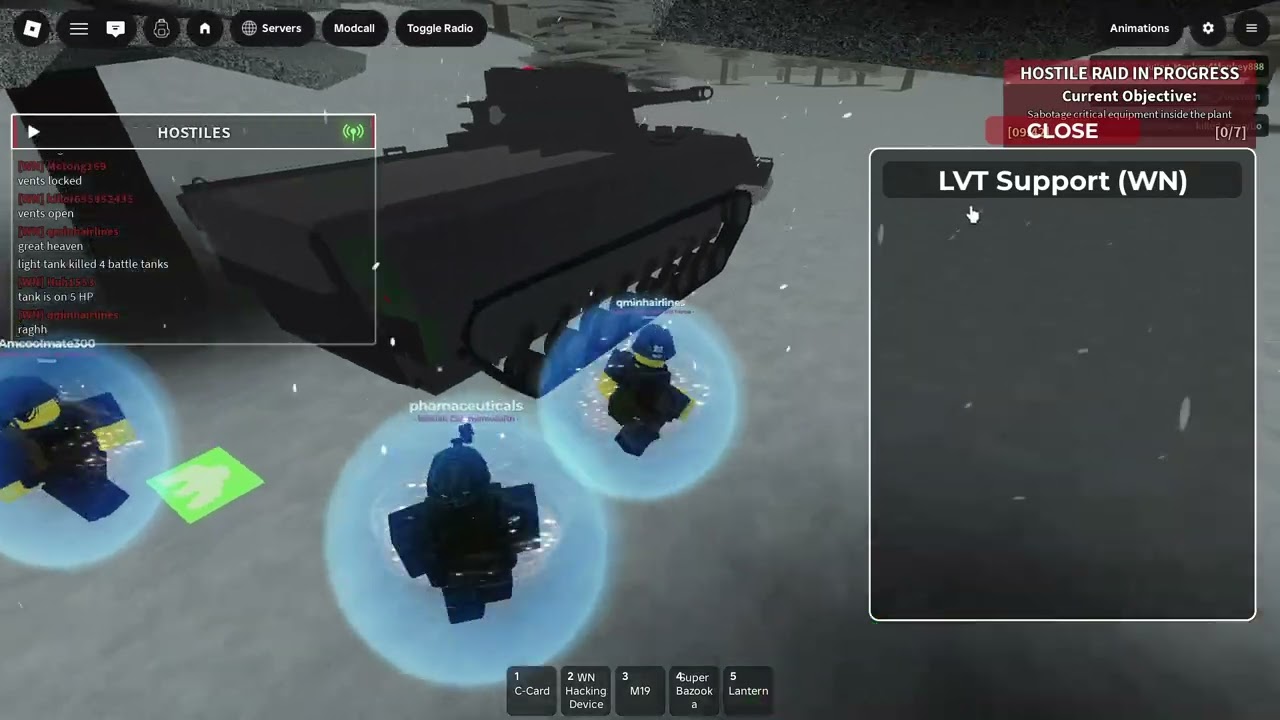 Naramo Nuclear Plant - Tank Ace Raid