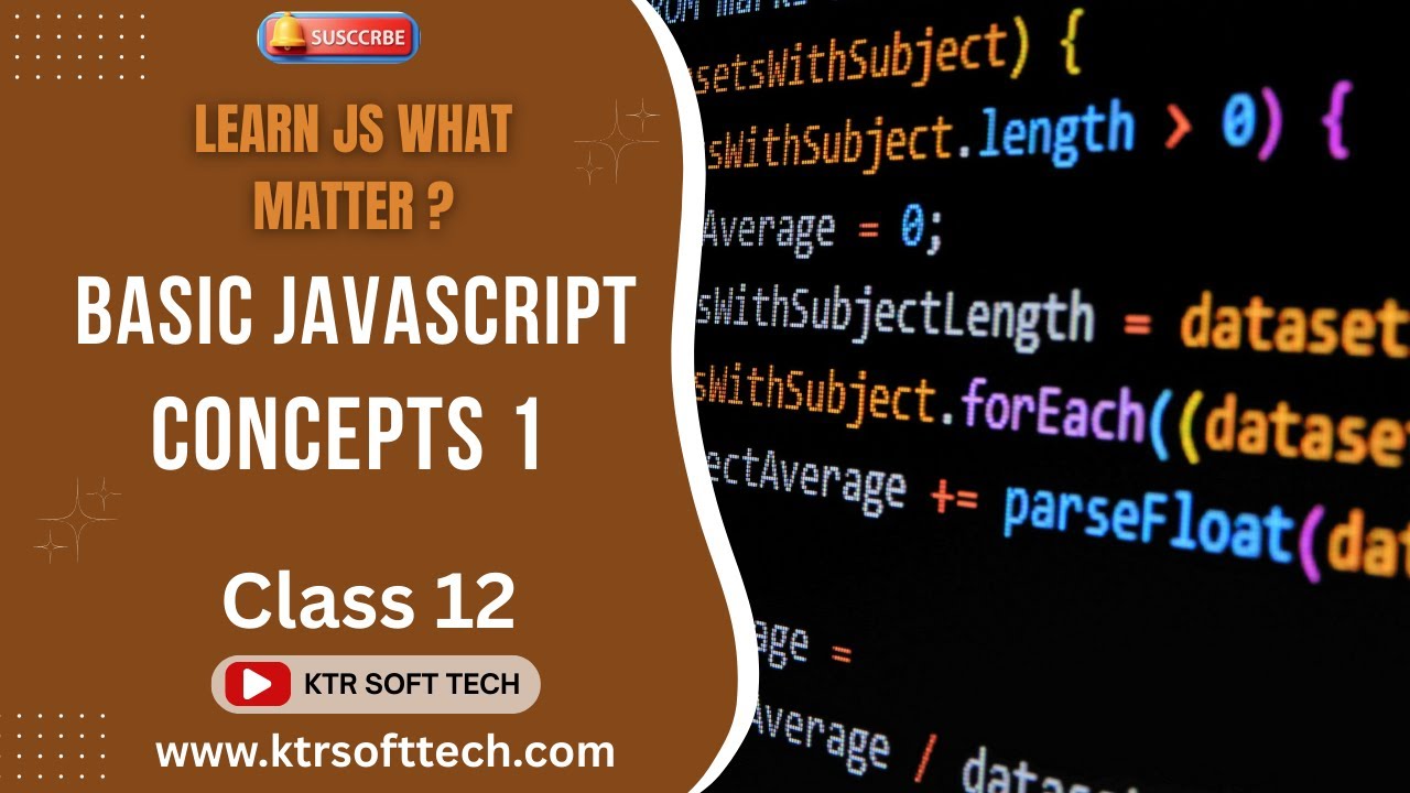 JavaScript Basics – Class 1 | Introduction to JavaScript & Core Fundamentals | Frontend Internship
