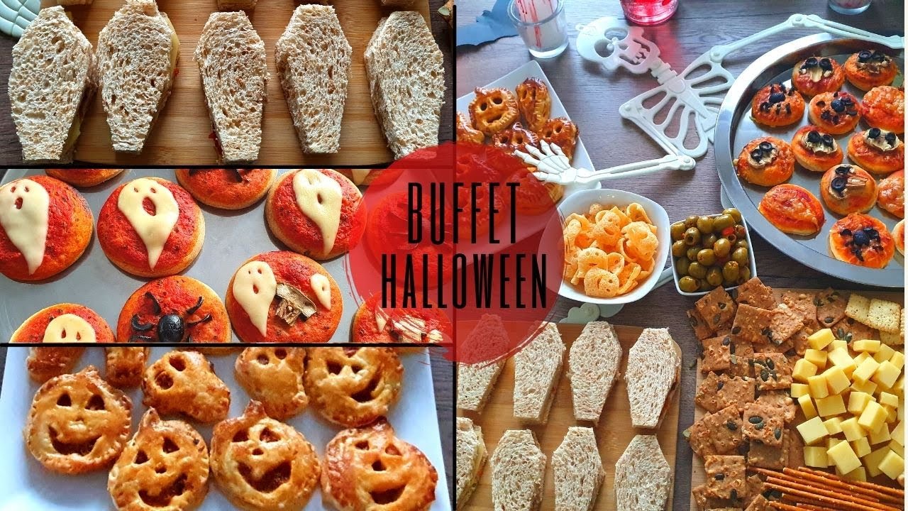 Buffet salé d'Halloween|végétarien