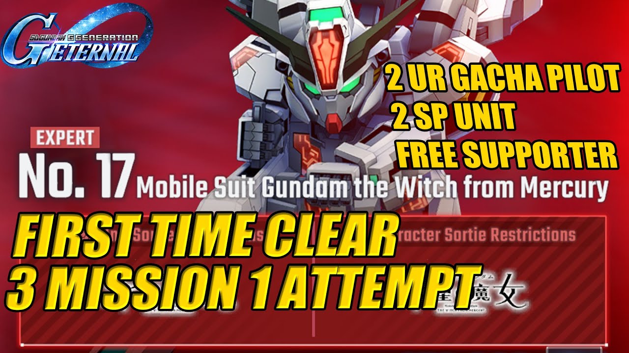 Strategi Tersimpel, Eternal Road EXPERT 17 | SD Gundam G Generation ETERNAL