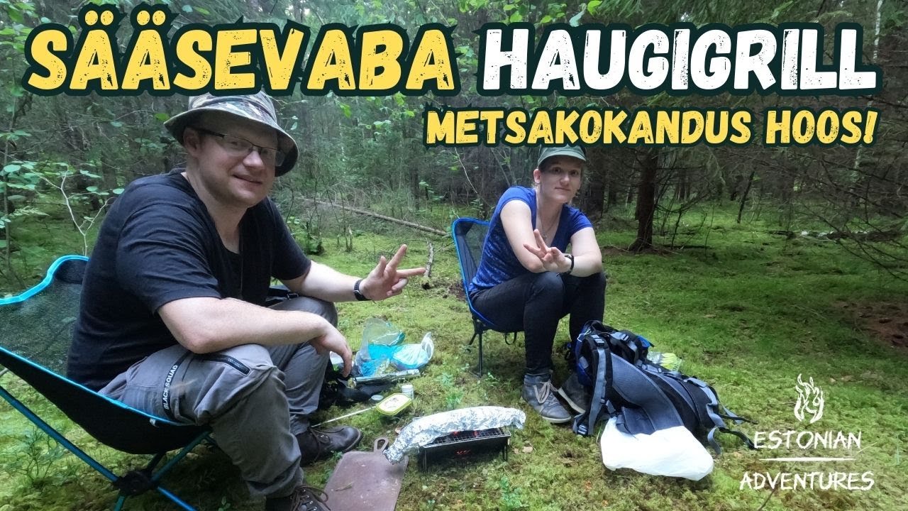 🎒🔥 Sääsevaba haugigrill 🐟 | Thermacell test metsas 🌲🦟