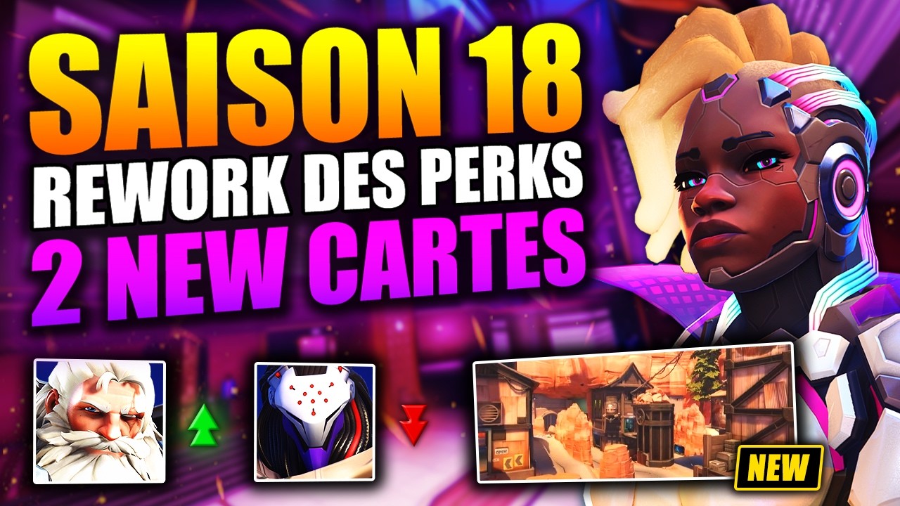 Syst&egrave;me de PROGRESSION  + 60 PERKS : SAISON 18 Overwatch