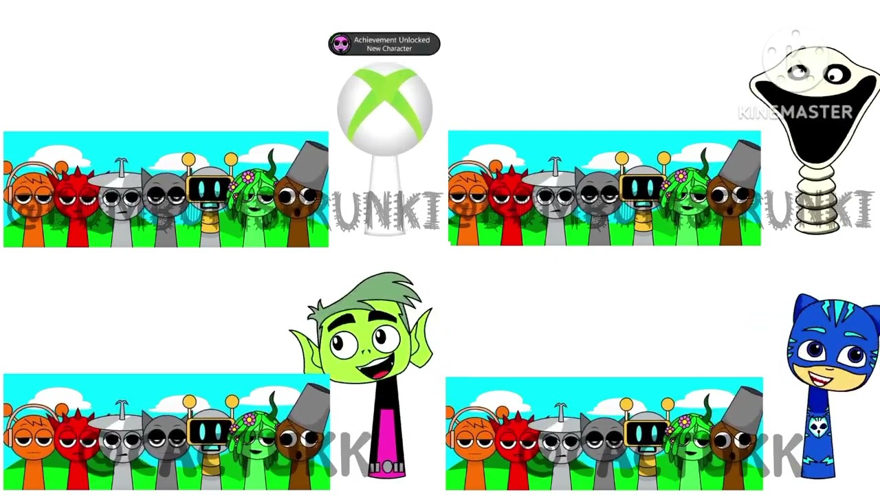 4 sprunki oc