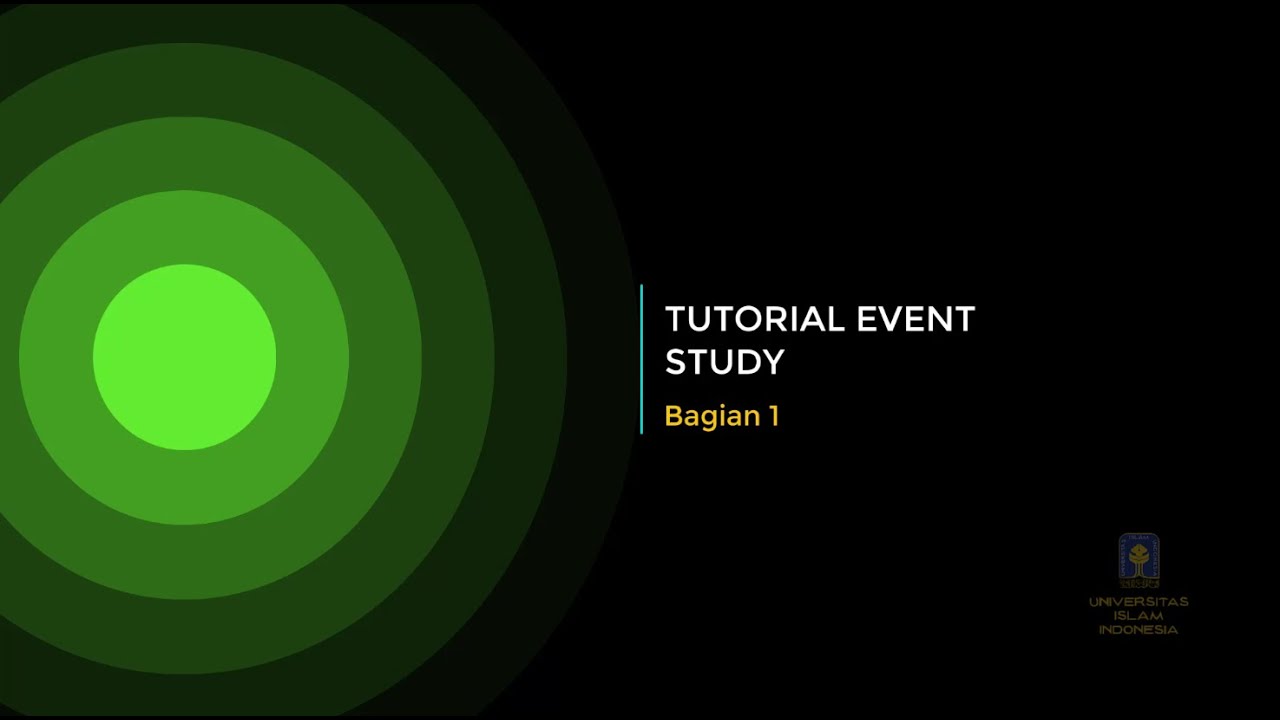 Tutorial Event Study (Bagian 1)