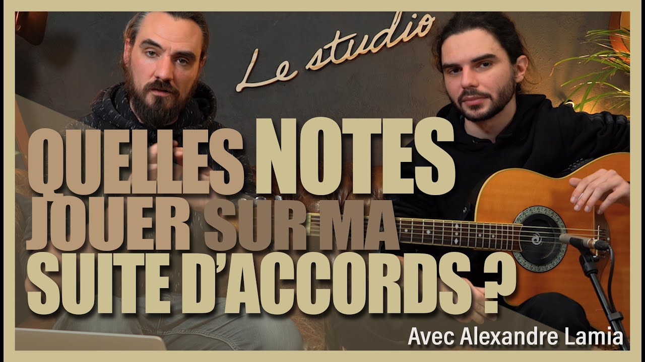 Quelle GAMME sur ma SUITE D'ACCORDS pour l'impro ou la compo