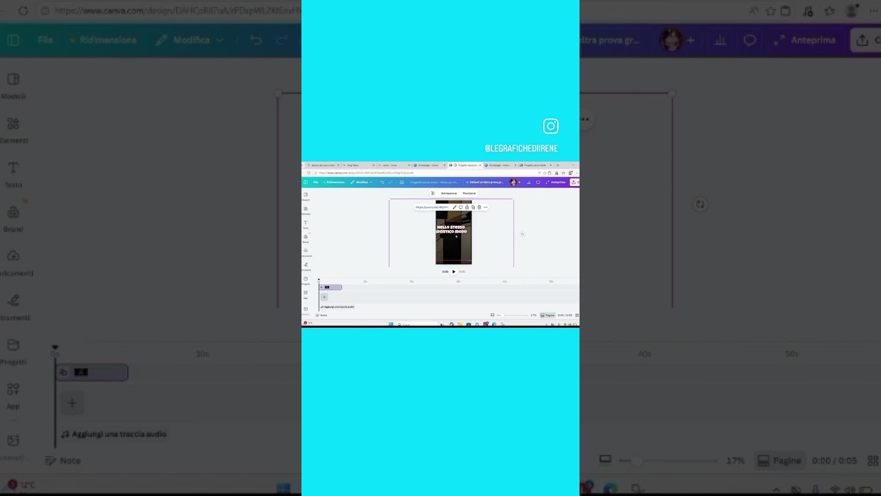 Come esportare un contenuto su Canva       #canvatutorial #iscrivetevi al canale#viralvideo 