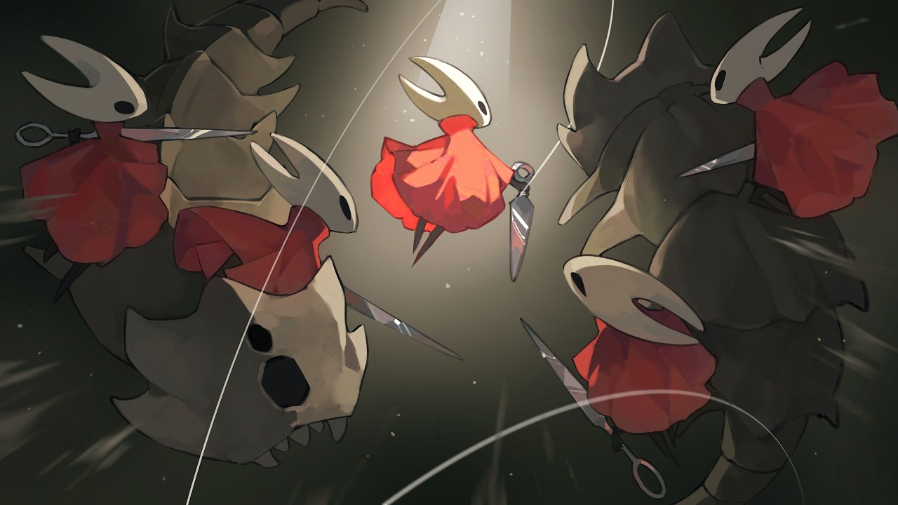 Hollow Knight: Silksong - Speedrunner vs. 4 Hunters (ROUND 2)
