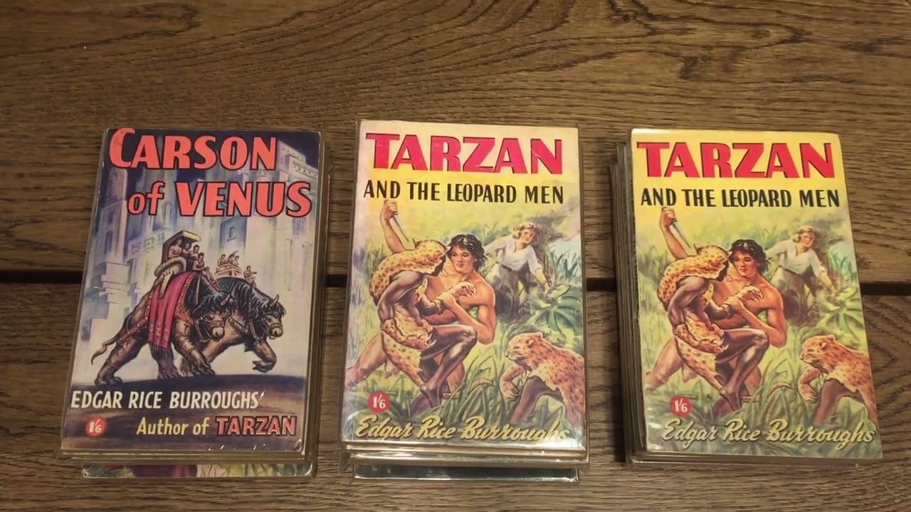 British Edgar Rice Burroughs GOULDEN & PINNACLE Vintage Paperbacks, Episode #295