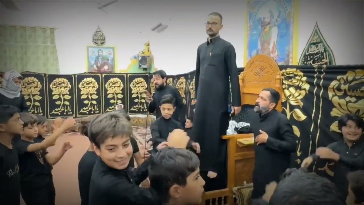 عريس الولد|| بصوت الخادم الملا حسن الحجيمي في حسينيه الامام الحسين ع