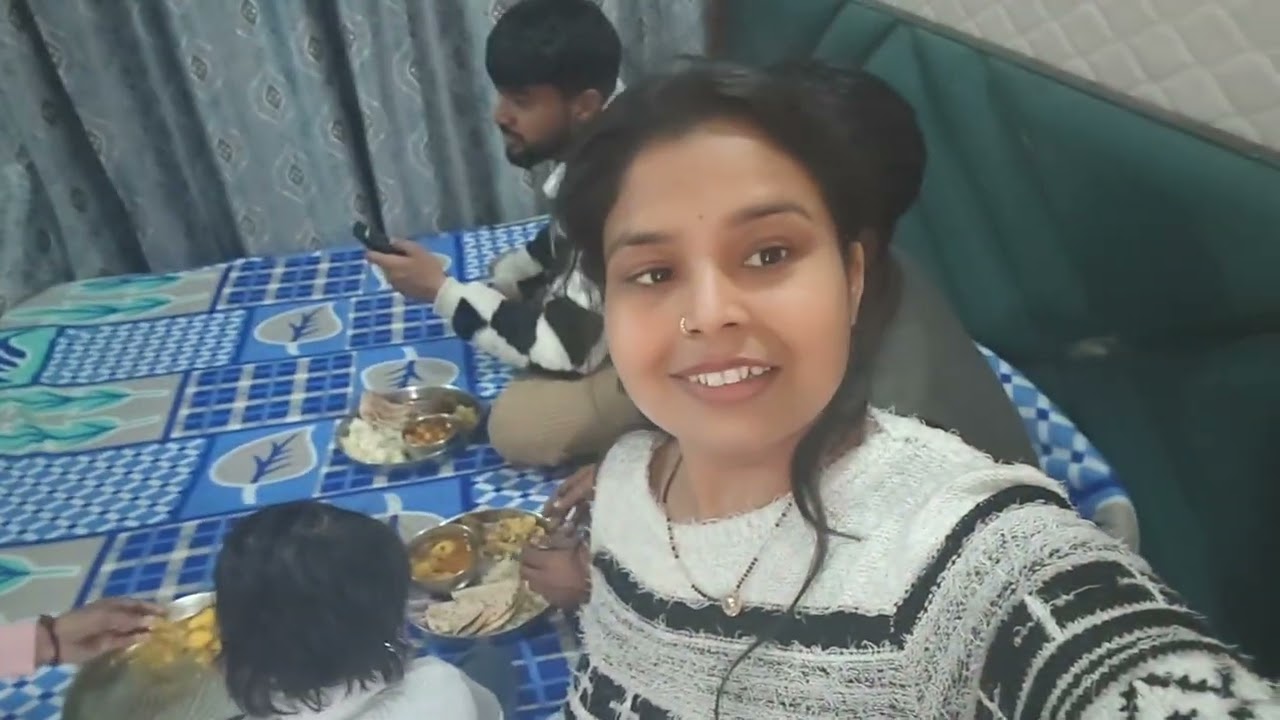#आज बनाया चूल्हे पर खाना #fullvlog