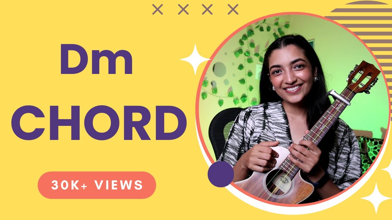 Play Dm Chord On Ukulele Tutorial |Sayali tank