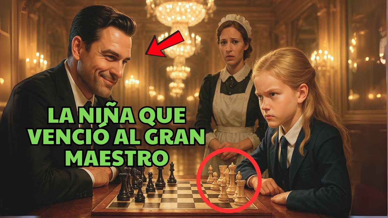 Un Gran Maestro se burló de la hija de una sirvienta — hasta que su genialidad lo humilló.