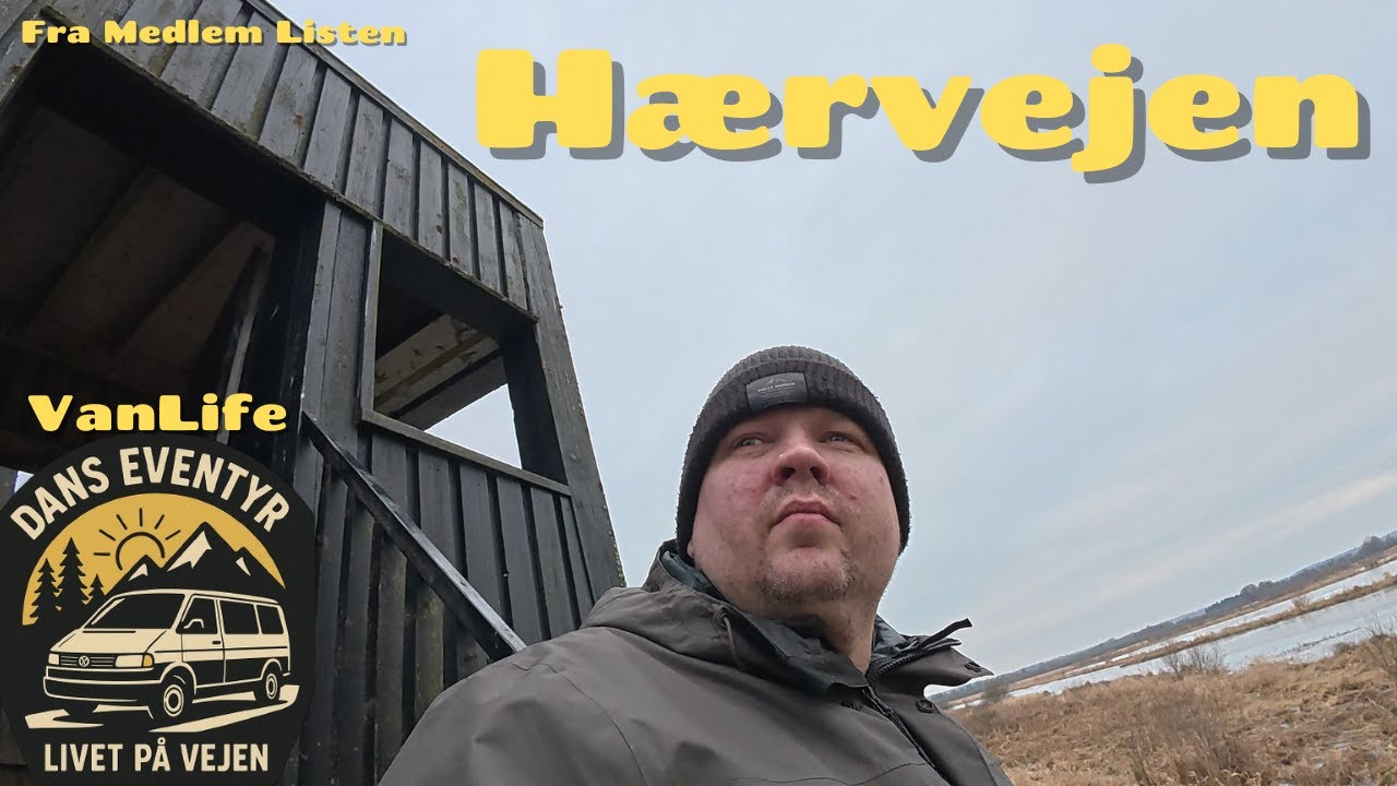 Smuk natur ved Hærvejen men vanlife er hårdere end jeg troede