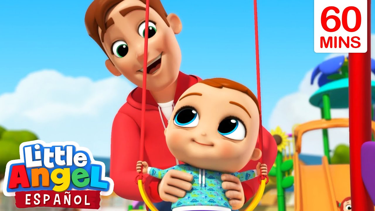 Bebé Juan juega en el Parque Infantil | Canciones Infantiles con Bebé Juan🎵| Little Angel Español