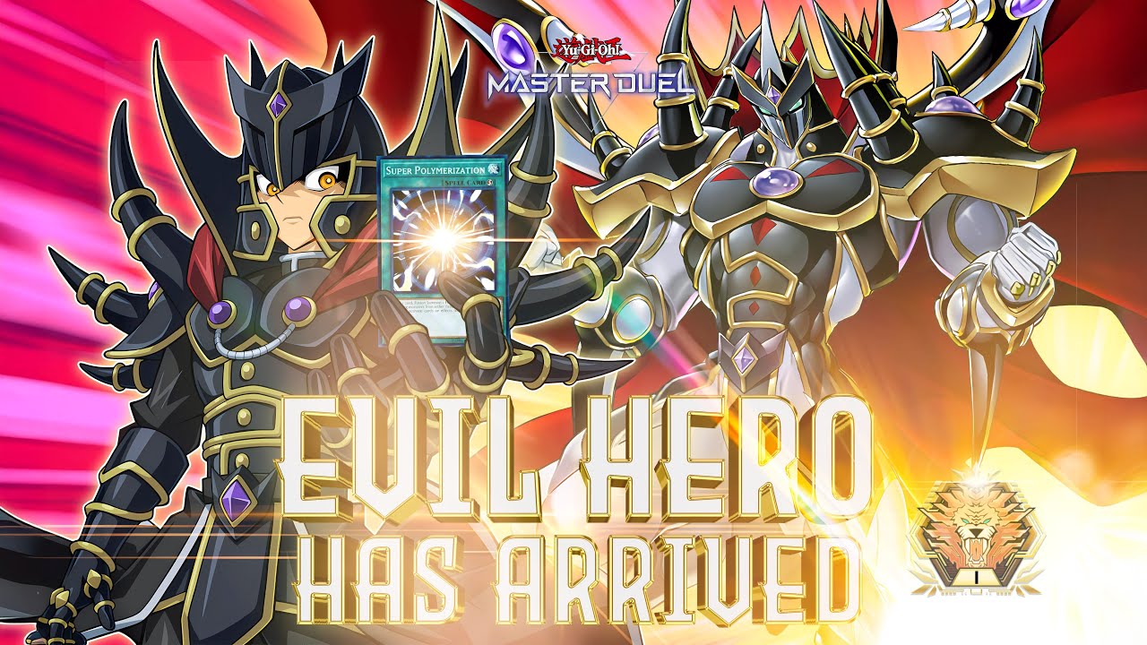 EVIL HERO HAS ARRIVED! MASTER 1 🔥 | Yu-Gi-Oh! Master Duel