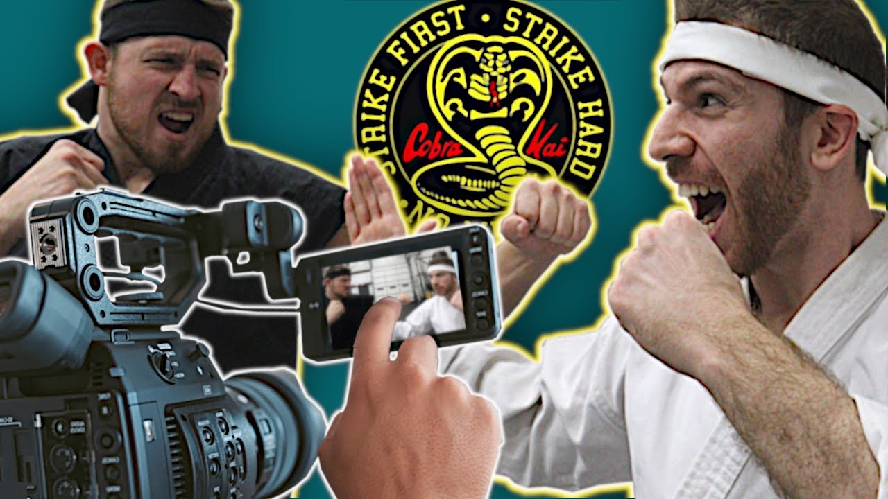 How I Created A Cobra Kai FIGHT SCENE!