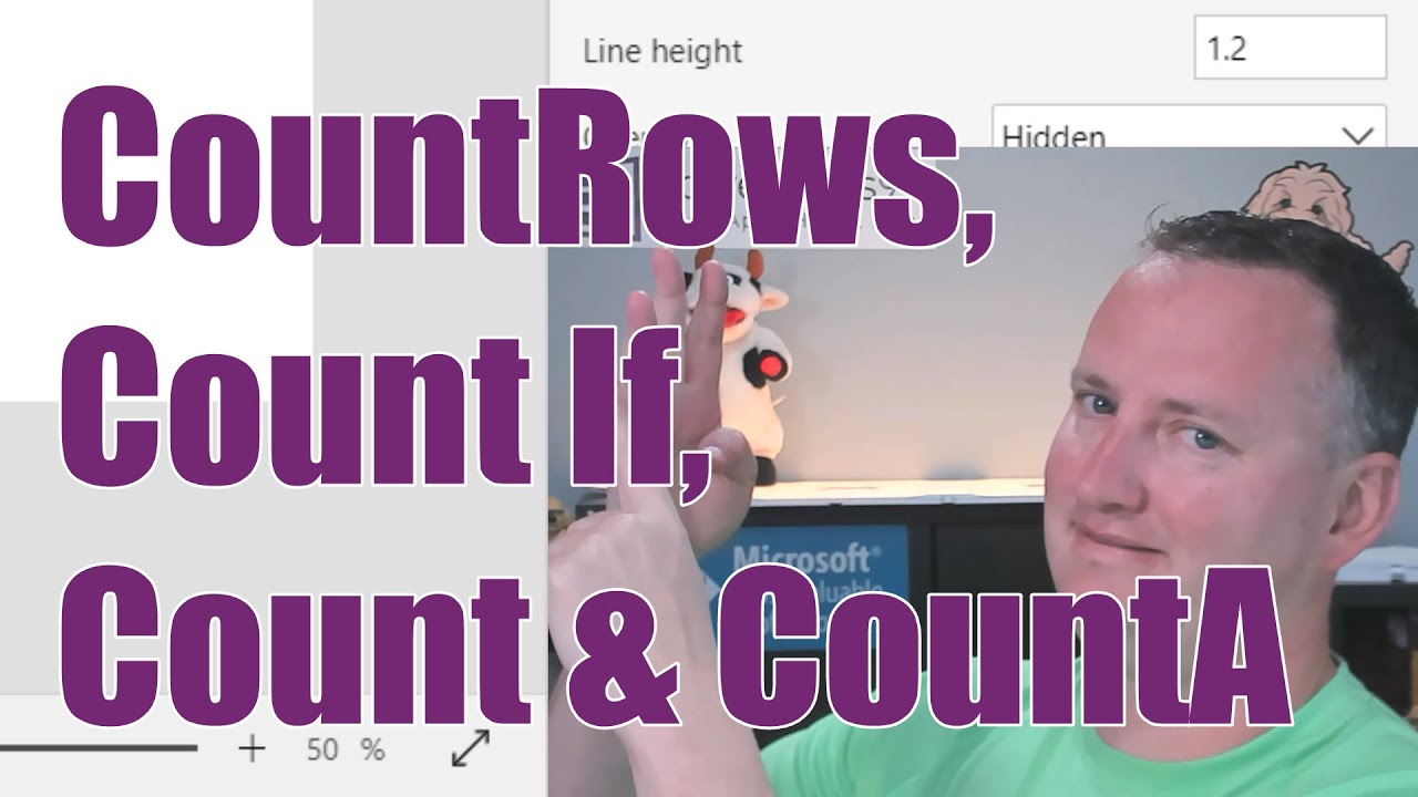 Power Apps CountRows, CountIf, CountA, and Count vs  Delegation