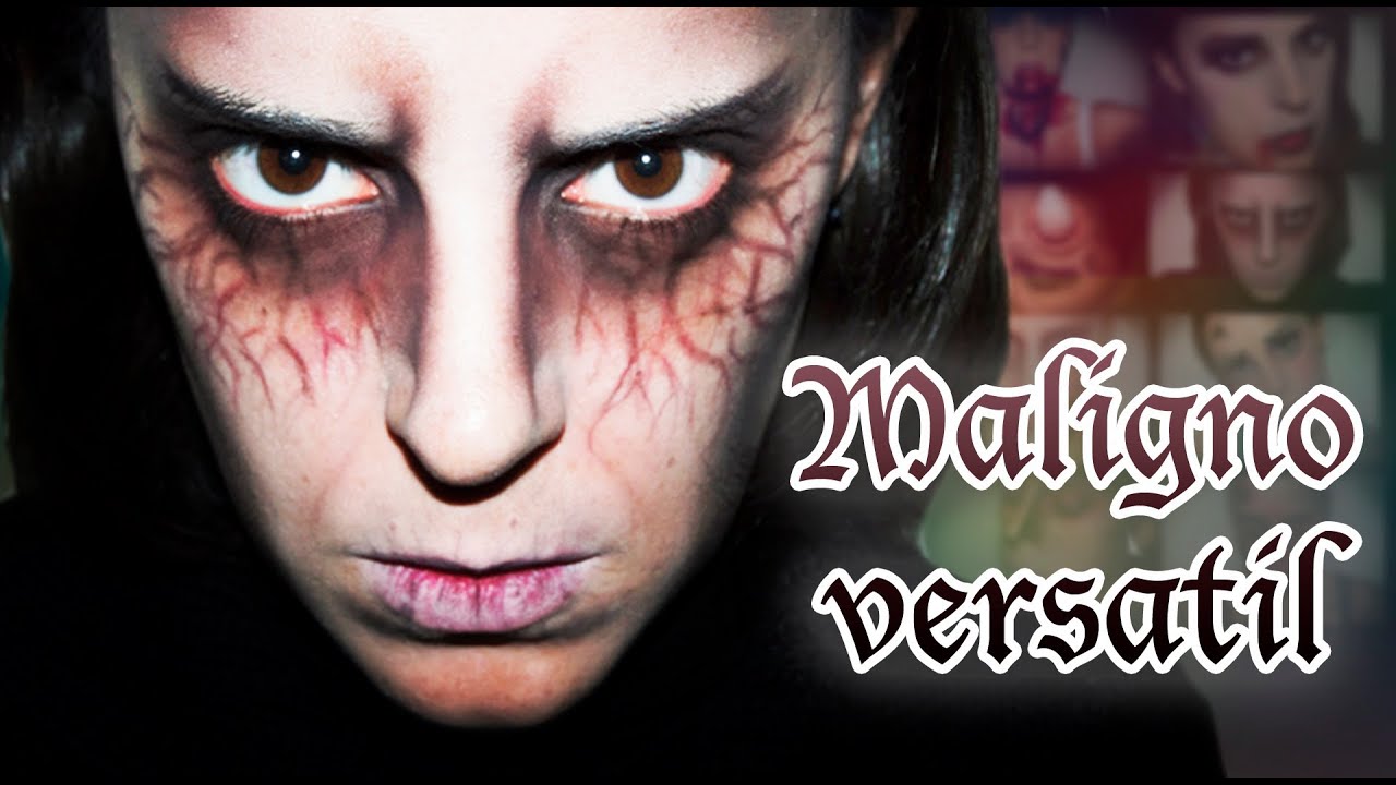 Maquillaje Halloween Maligno versatil Makeup FX #4 | Silvia Quiros