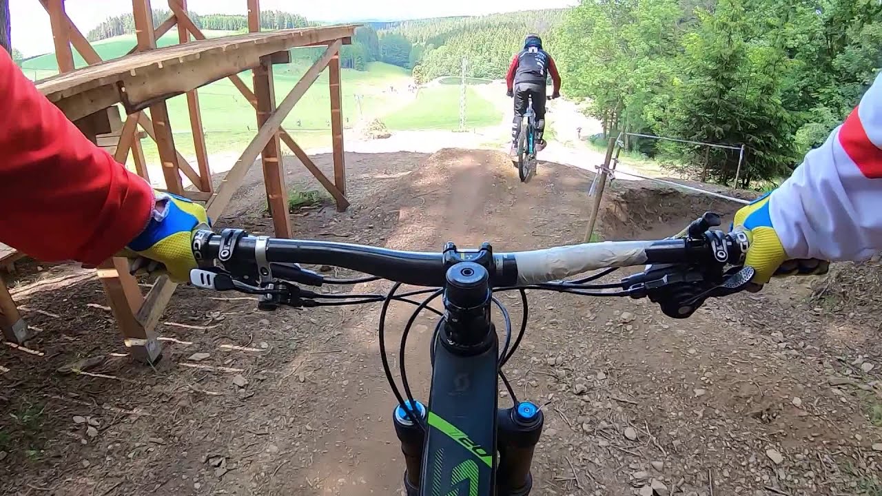#bockaufoe | mit der gro&szlig;en Schwester im Bikepark | &uuml;ben &uuml;ben &uuml;ben und jede Menge Spa&szlig;