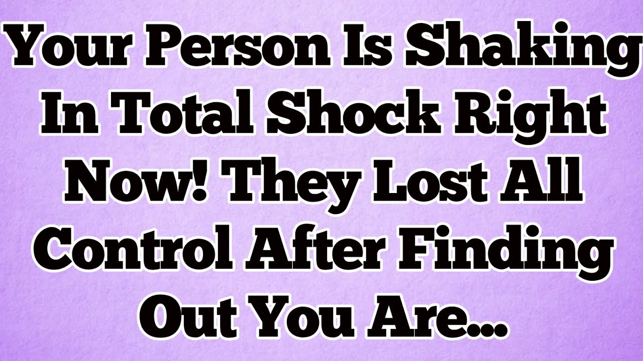 🌞Your Person Is Shaking In Total Shock Right Now! They Lost All Control After Finding Out You Are...