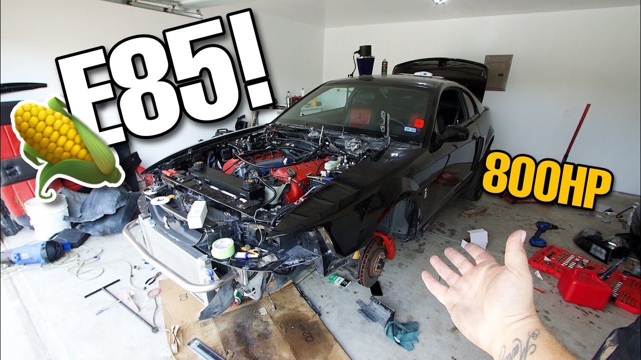 Dream Build 800hp TERMINATOR COBRA! | Division X E85 Fuel System Install