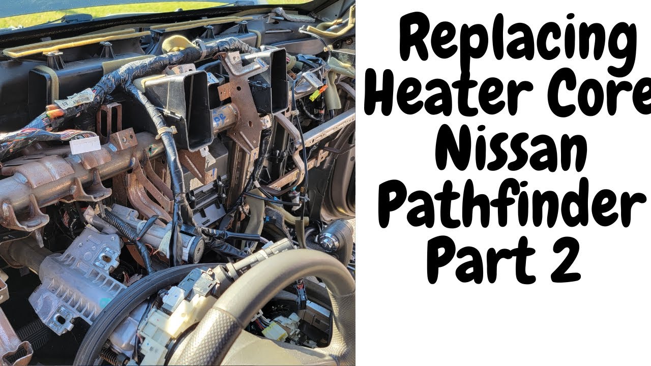 How To Replace Heater Core Part 2| Nissan Pathfinder 2006