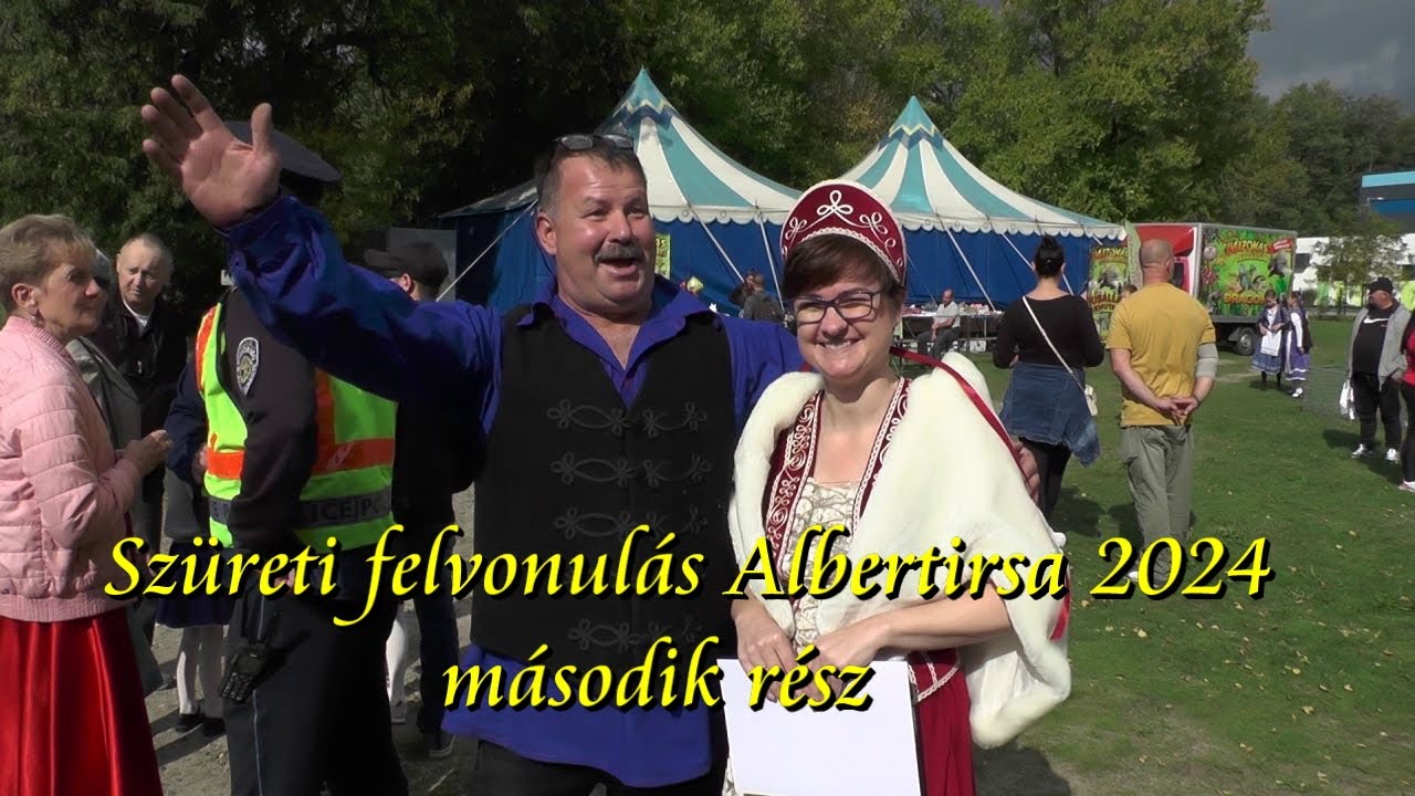 Szüreti felvonulás Albertirsa 2024 második rész