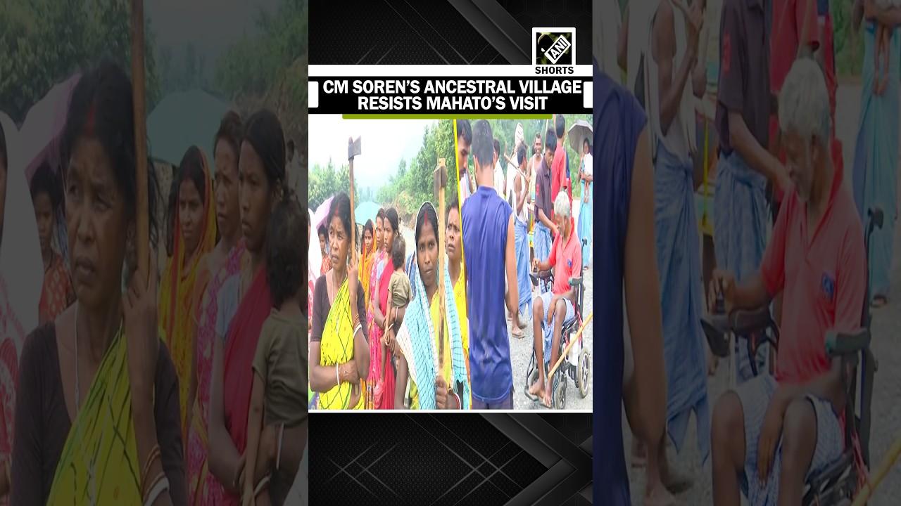 Residents of Jharkhand CM Hemant Soren&rsquo;s Ancestral Village Resist Student Leader Mahto&rsquo;s Visit