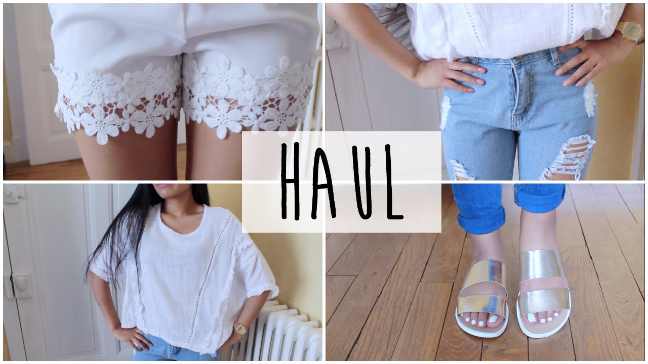 ¡HUGE HAUL!♥H&M,SHEINSIDE, ROMWE, STRADIVARIUS, DRESSLINK, DRESSGAL...